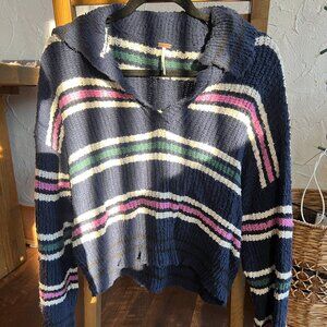Free People Knit Kennedy Pullover Sweater
